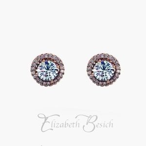 Round Crystal Earrings